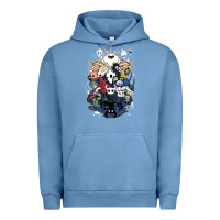 Pigment Pebble Blue hollow knight fan art Urban Hoodie - linhVisuals