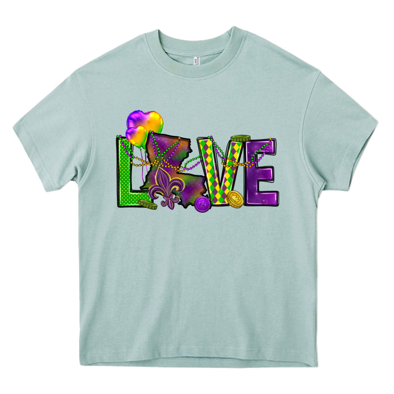 Love Louisiana Heavy Core Tee by HowdyJamesFarm | Teevron