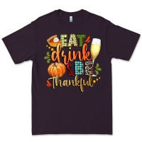 Plum eat drink and be thankful Premium Tee - CowGirlArtShop