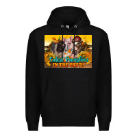 Black Cutest Pumpkin In The Patch Pig Premium Hoodie - LillyAllenDesigns