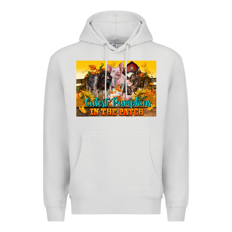 Cutest Pumpkin In The Patch Pig Premium Hoodie by LillyAllenDesigns | Teevron