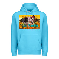 Ocean Blue Cutest Pumpkin In The Patch Pig Premium Hoodie - LillyAllenDesigns