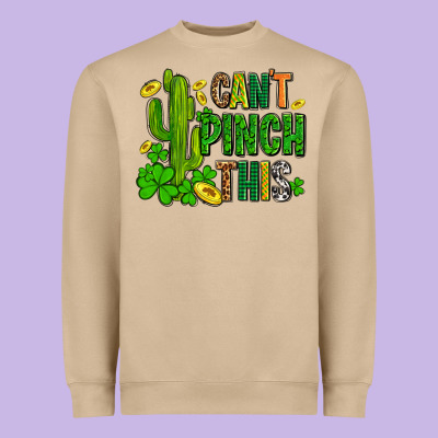 Cant Pinch This With Clovers Heavyweight Sweatshirt Designed By Adodesignshop