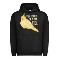 Pigment Black cockatiel t  shirt i’m kind of a big tiel t  shirt Urban Hoodie - linhVisuals