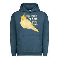 Pigment Midnight Navy cockatiel t  shirt i’m kind of a big tiel t  shirt Urban Hoodie - linhVisuals