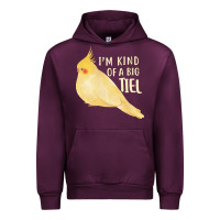 Mauve Wine cockatiel t  shirt i’m kind of a big tiel t  shirt Urban Hoodie - linhVisuals