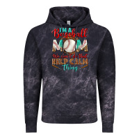 Cloud Black i'm a baseball mom we don't do that Vintage Hoodie - BundleAndBundleShop
