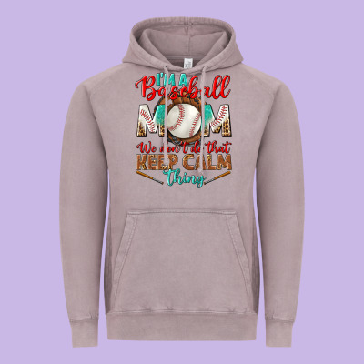 I'm A Baseball Mom We Don't Do That Vintage Hoodie Designed By Bundleandbundleshop