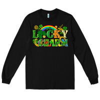 Black lucky charm Long Sleeve Tee - FaDigitalArtStudio
