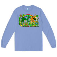 Colony Blue lucky charm Long Sleeve Tee - FaDigitalArtStudio