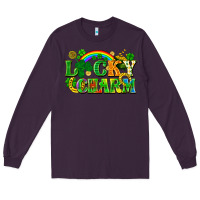 Plum lucky charm Long Sleeve Tee - FaDigitalArtStudio