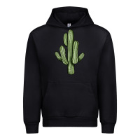 Black cactus Urban Hoodie - JahusDesignShop