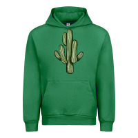 Emerald cactus Urban Hoodie - JahusDesignShop