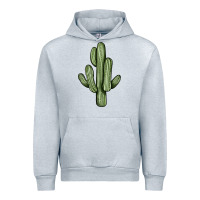 Heather Grey cactus Urban Hoodie - JahusDesignShop