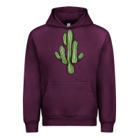 Mauve Wine cactus Urban Hoodie - JahusDesignShop
