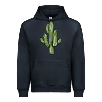 Navy cactus Urban Hoodie - JahusDesignShop