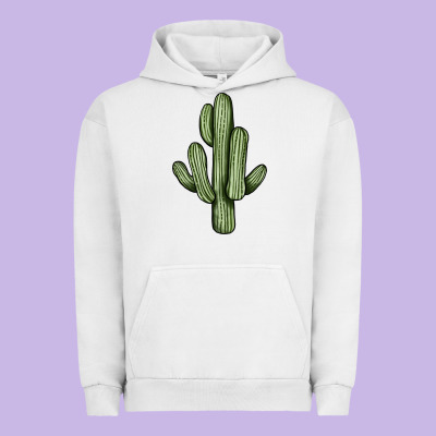 Cactus Urban Hoodie Designed By Jahusdesignshop