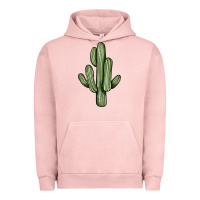 Pigment Salmon cactus Urban Hoodie - JahusDesignShop