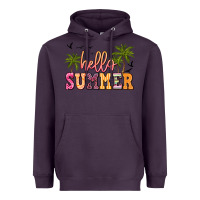 Plum hello summer Heavyweight Hoodie - JahusDesignShop