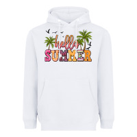 White hello summer Heavyweight Hoodie - JahusDesignShop