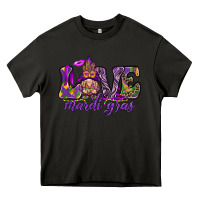 Asphalt Love Mardi Gras with gnome Heavy Core Tee - HowdyJamesFarm