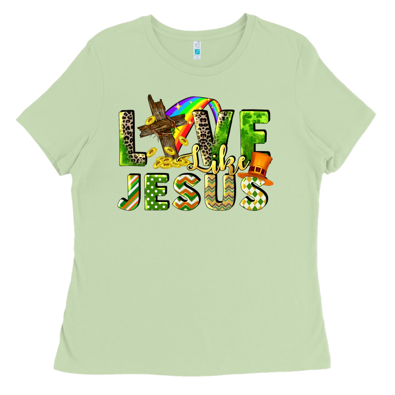 Love Like Jesus Ladies Tee by CowGirlArtShop | Teevron