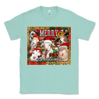 Seafoam merry Christmas goats tumbler Classic Tee - Jasminsmagicworld