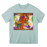 Arona Mardi Gras Crawfish Tumbler Heavy Core Tee - HowdyJamesFarm