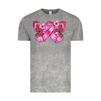 Cloud Rock Cancer butterfly Vintage Tee - FaDigitalArtStudio