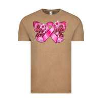 Vintage Coffee Cancer butterfly Vintage Tee - FaDigitalArtStudio