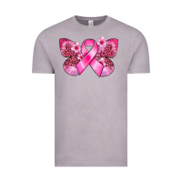 Cancer Butterfly Vintage Tee | Teevron