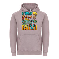 Vintage Zinc saved by grace through faith Vintage Hoodie - BundleAndBundleShop