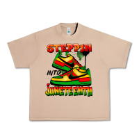Burro Steppin' into Juneteenth Urban Heavy Tee - FaDigitalArtStudio