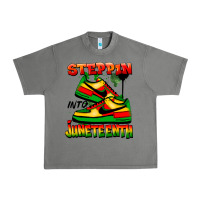 Tornado Steppin' into Juneteenth Urban Heavy Tee - FaDigitalArtStudio