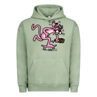 Pigment Oil Green pink panther Urban Hoodie - linhVisuals