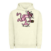 Pigment Pistachio pink panther Urban Hoodie - linhVisuals