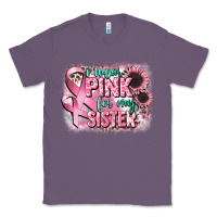 Lavender i wear pink for my sister Classic Tee - CowGirlArtShop