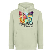 Matcha transformed by god's love Heavyweight Hoodie - JahusDesignShop