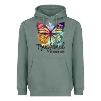 Sage transformed by god's love Heavyweight Hoodie - JahusDesignShop