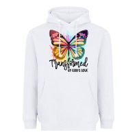 White transformed by god's love Heavyweight Hoodie - JahusDesignShop
