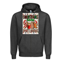 Charcoal Heather Christmas calories dont count Zipper Hoodie - AdoDesignShop