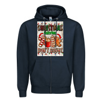 Navy Christmas calories dont count Zipper Hoodie - AdoDesignShop