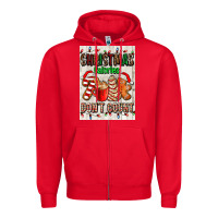 Red Christmas calories dont count Zipper Hoodie - AdoDesignShop