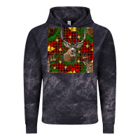 Cloud Black christmas deer and bell seamless pattern Vintage Hoodie - BundleAndBundleShop
