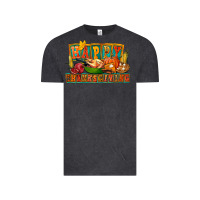 Vintage Black Happy Thanksgiving Vintage Tee - FaDigitalArtStudio