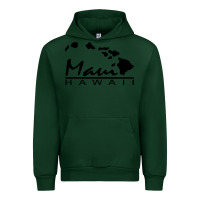 Forest Green maui hawaii Urban Hoodie - linhVisuals