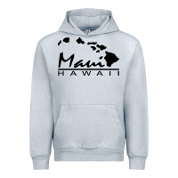 Heather Grey maui hawaii Urban Hoodie - linhVisuals