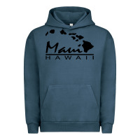 Pigment Midnight Navy maui hawaii Urban Hoodie - linhVisuals