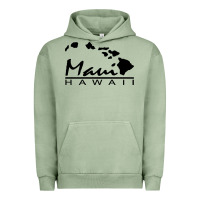 Pigment Oil Green maui hawaii Urban Hoodie - linhVisuals