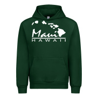 Forest Green maui hawaii Urban Hoodie - linhVisuals